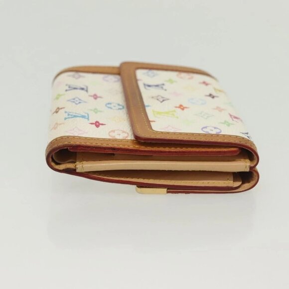 LOUIS VUITTON Multicolor Porte Monnaie Billets Cartes Credit M92983 Auth 130792 - Picture 6 of 16